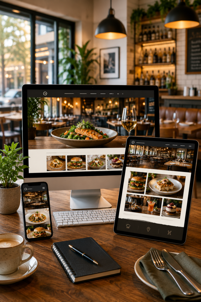 Bitecraft Restaurant and Food Truck Web Design