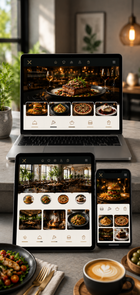 Bitecraft Restaurant and Food Truck Web Design